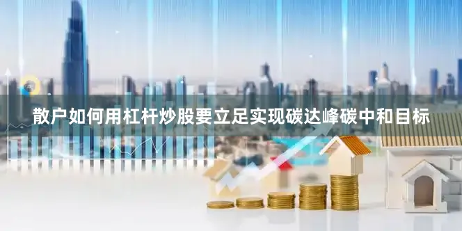 散户如何用杠杆炒股要立足实现碳达峰碳中和目标