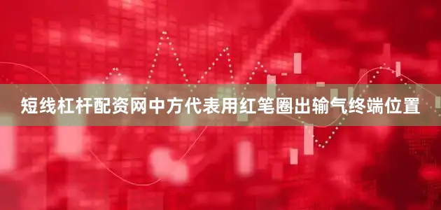 短线杠杆配资网中方代表用红笔圈出输气终端位置